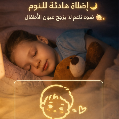 لوحة الرسم المضيئة للأطفال ✨